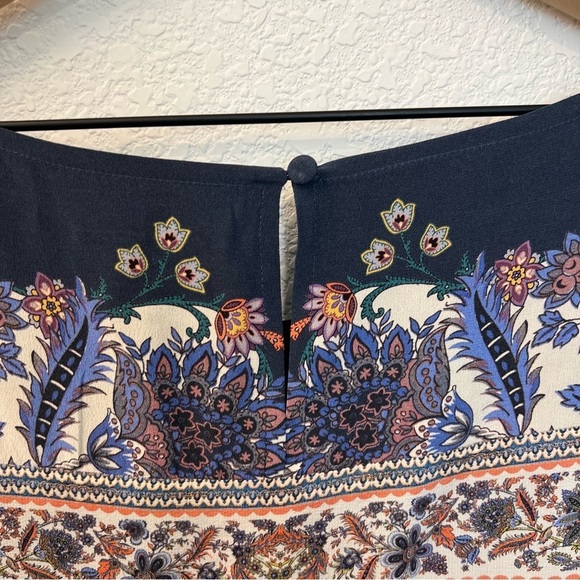 NWT Anthropologie Maeve Silk Barcelona Tunic Dress- Size 16 - Picture 13 of 16